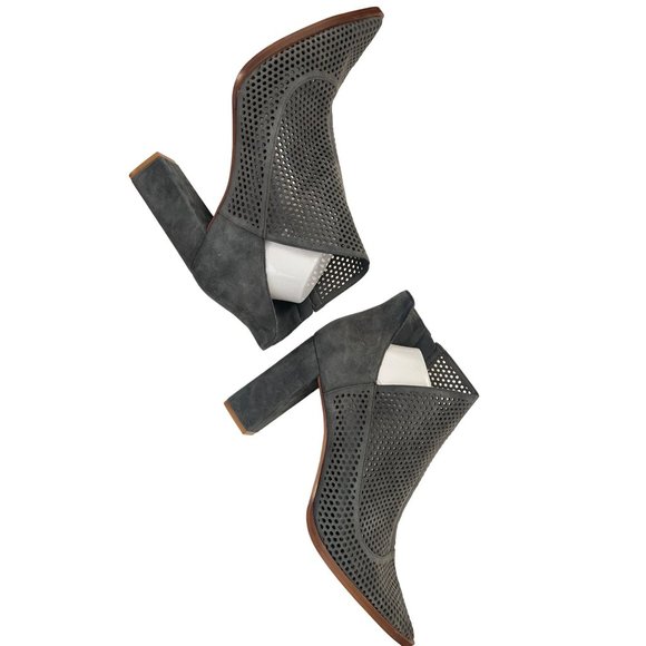 Vince Camuto Gray Ankle Boots - Picture 1 of 11
